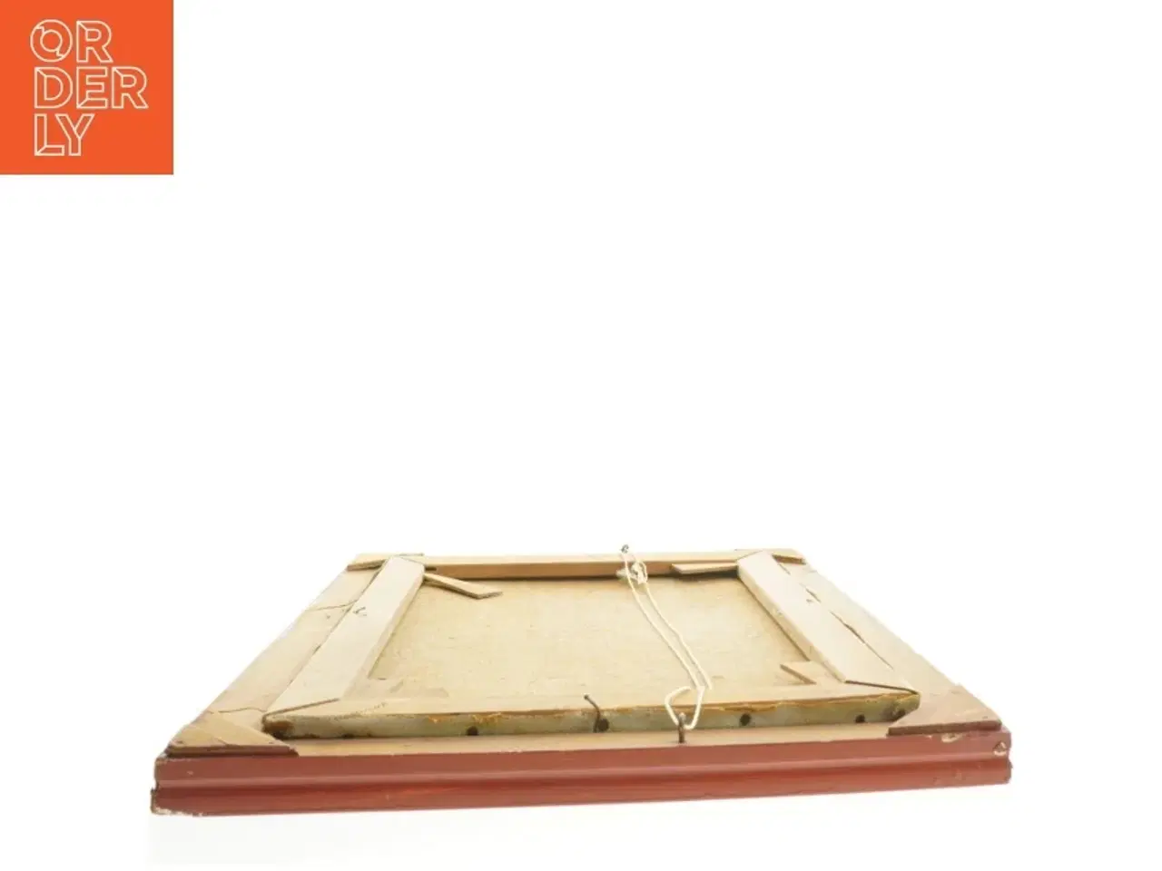 Billede 3 - Oliemaleri med gule roser (str. 36x46 cm)