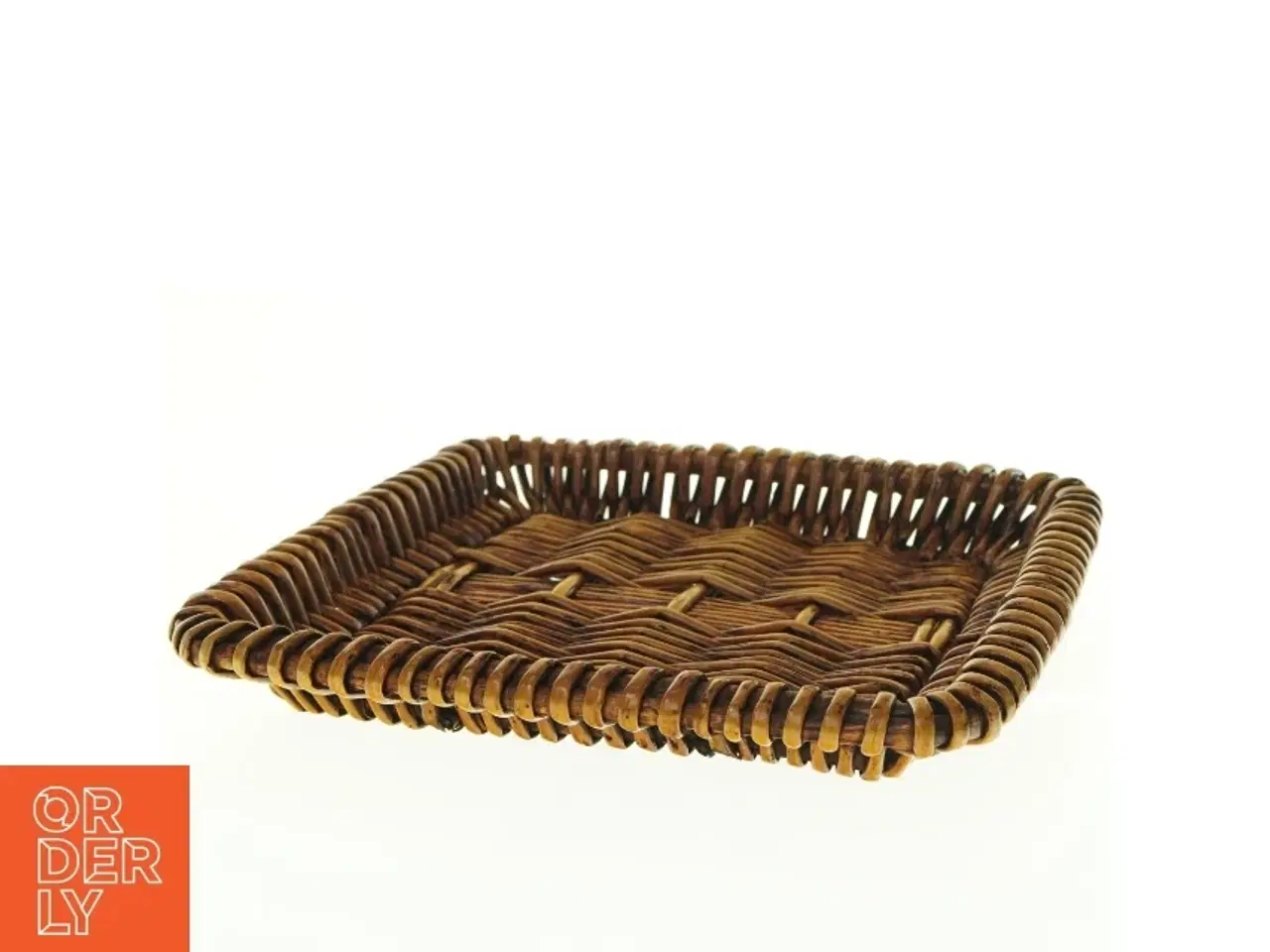 Billede 1 - Flettet bakke (str. 25 x 25 cm)