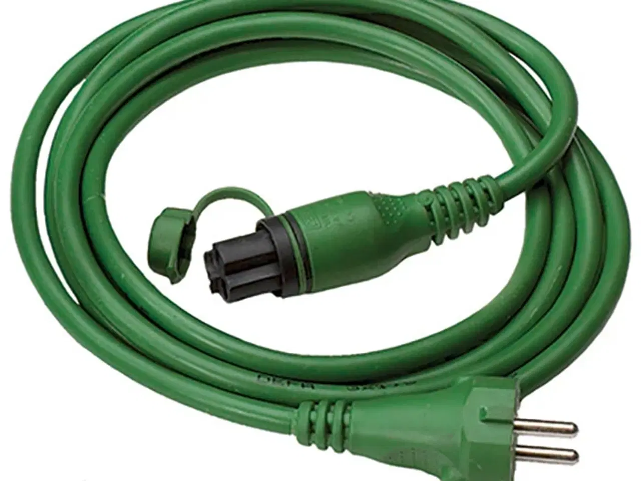 Billede 1 - DEFA tilkoblingsledning 5,0m grøn(ej dk)