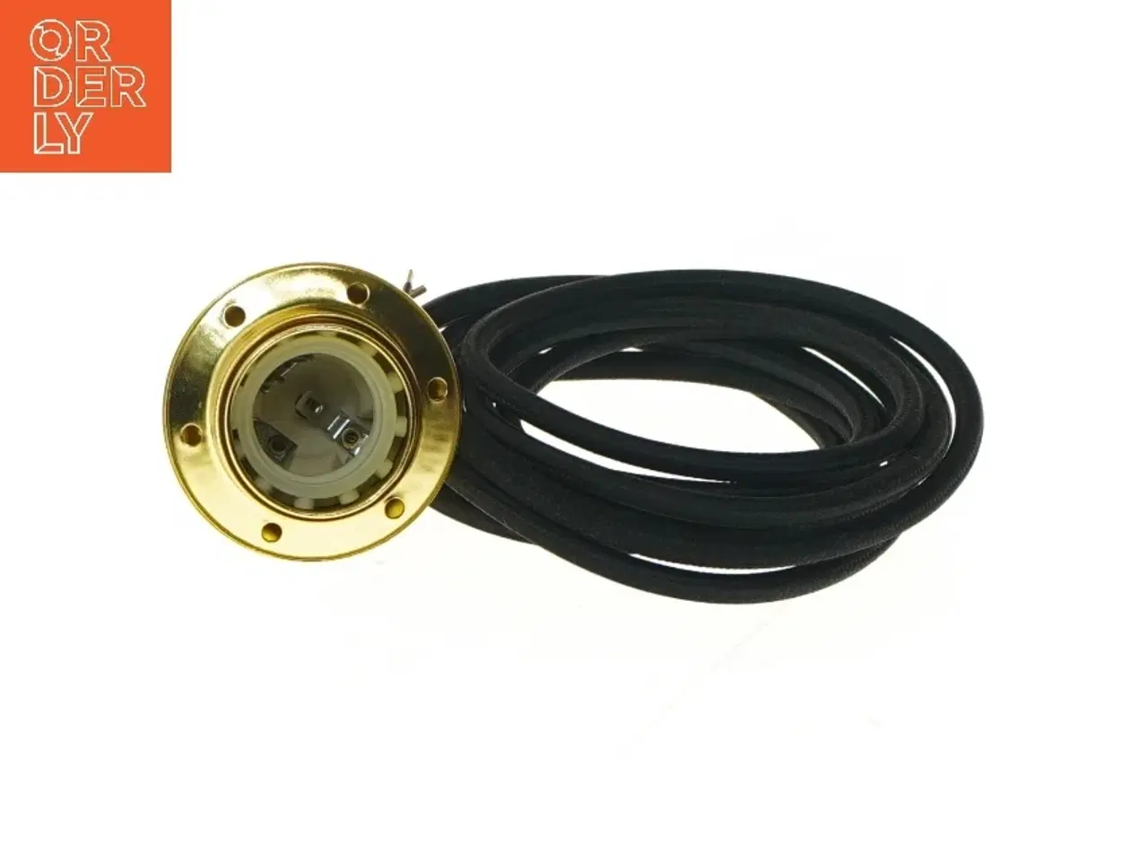 Billede 3 - Messing fatning med ledning fra Socket De Lux (str. Ø 4 cm)