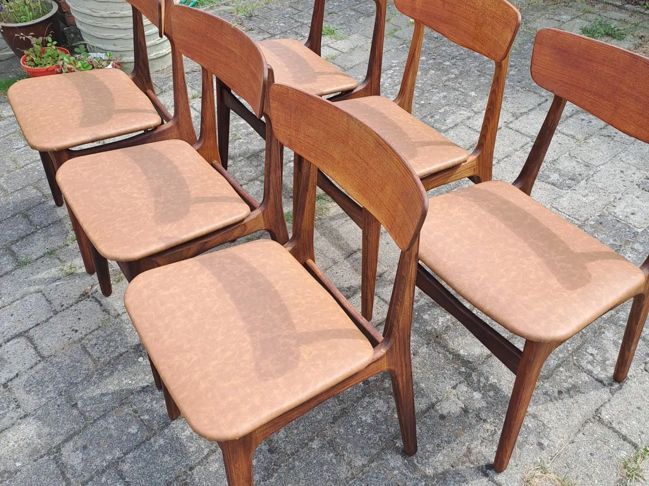 Billede 5 - Teaktræs stole 