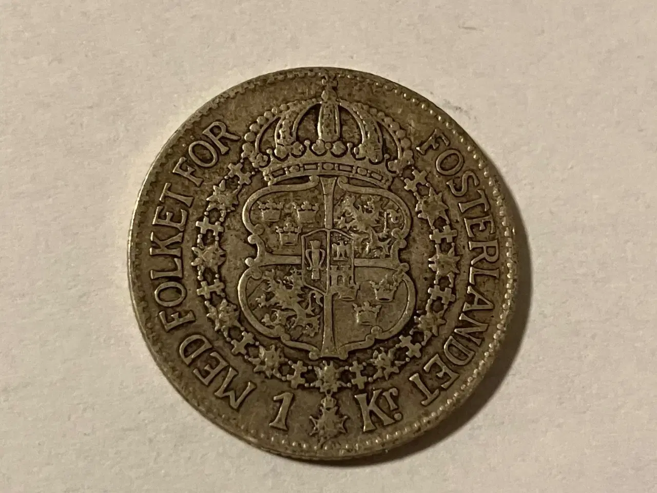 Billede 2 - 1 Krona 1932 Sweden - Silver