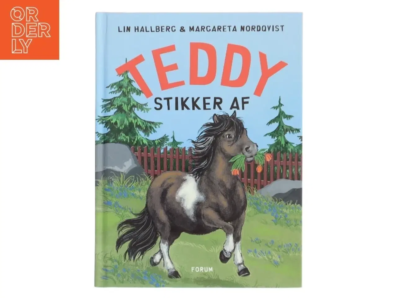 Billede 1 - Teddy - stikker af af Margareta og Lin Nordquist og Hallberg (Bog)