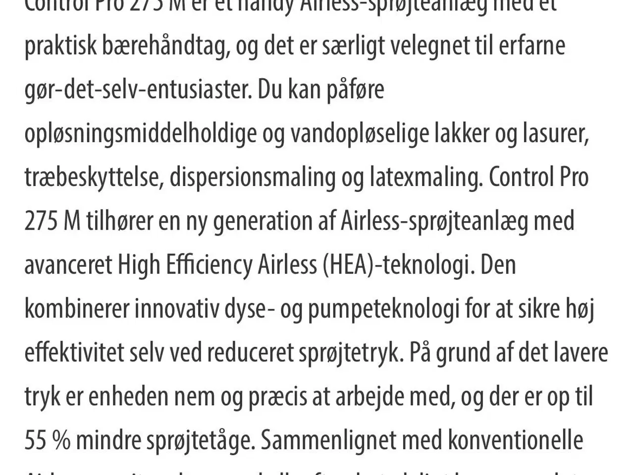 Billede 3 - Wagner Pro Control 275M malersprøjte 