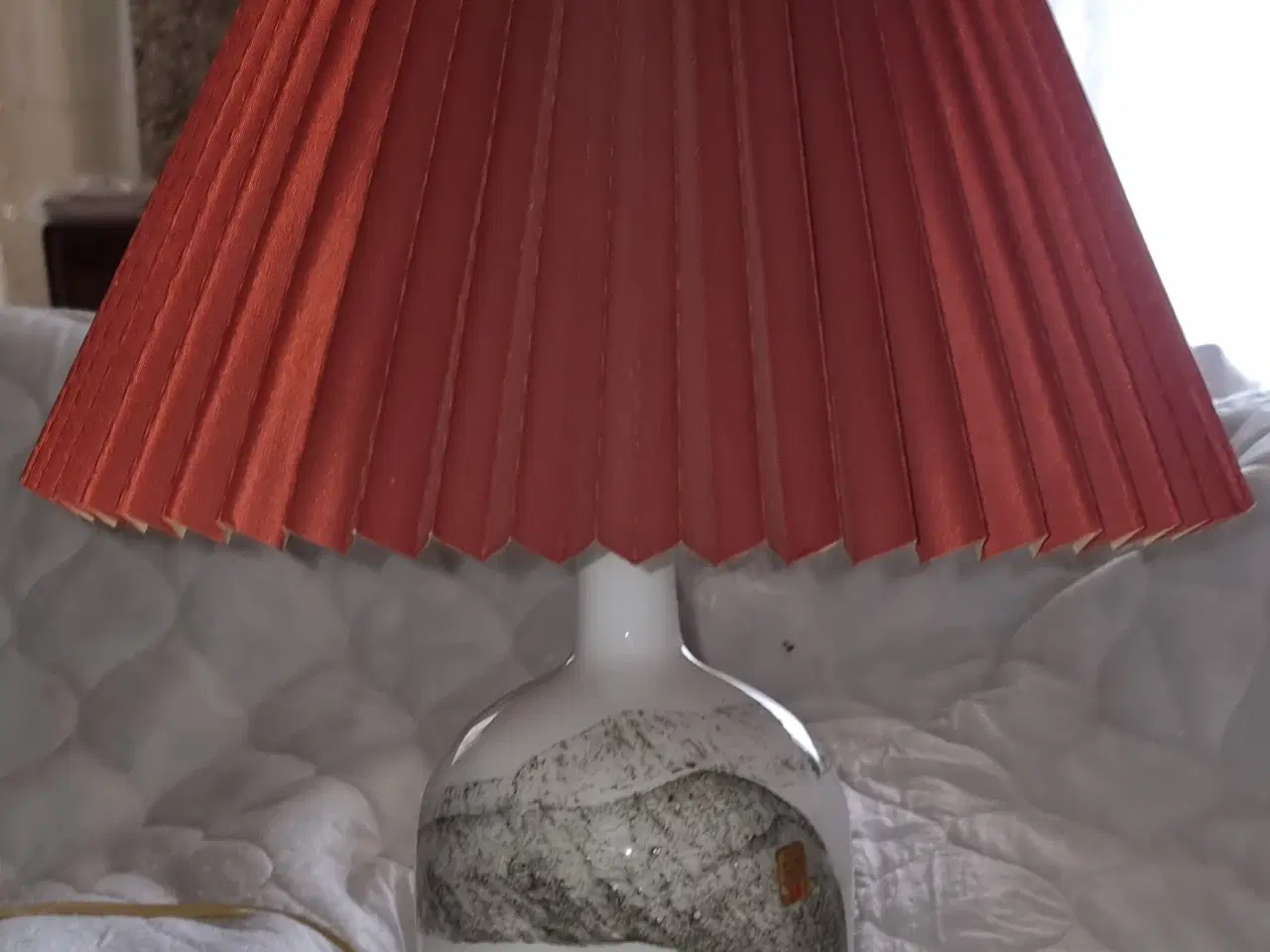 Billede 2 - holmegaard porcelæn lampe lamp art symmetris