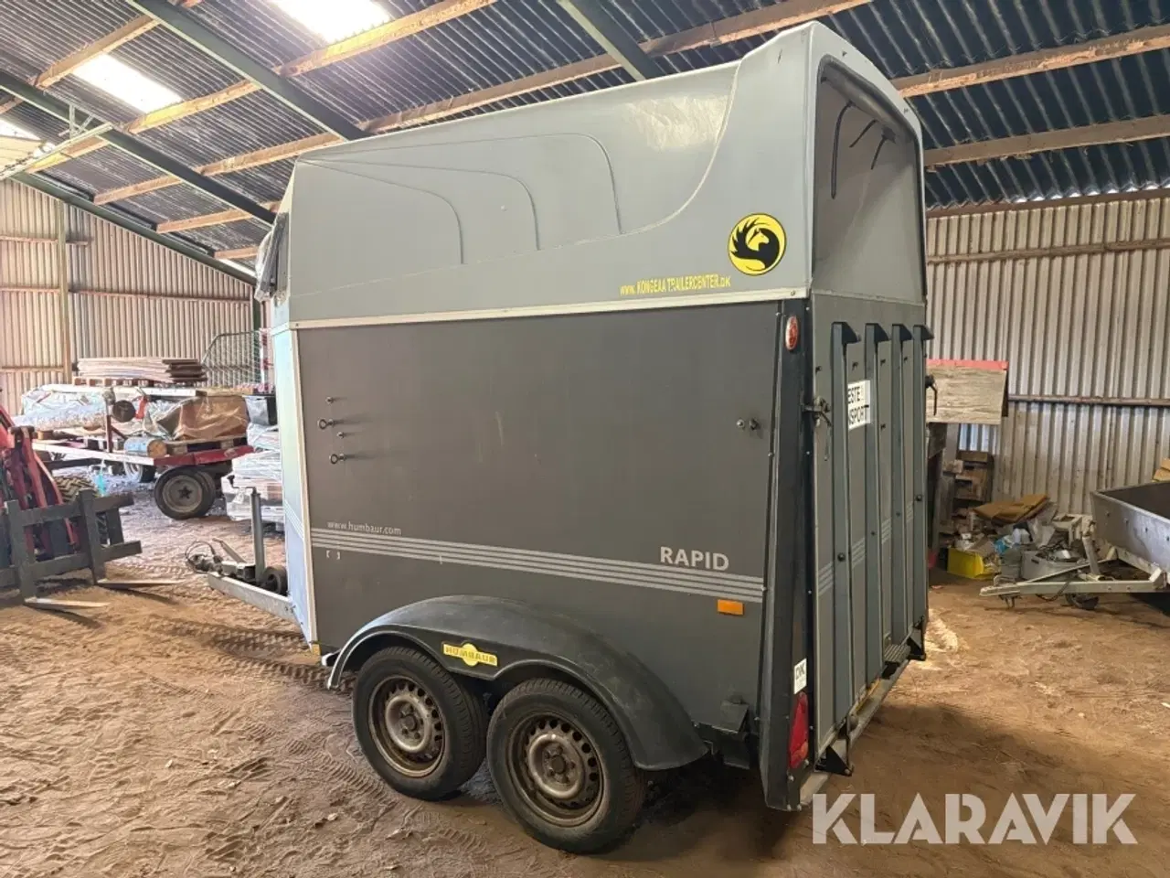 Billede 3 - Hestetrailer Humbaur Rapid