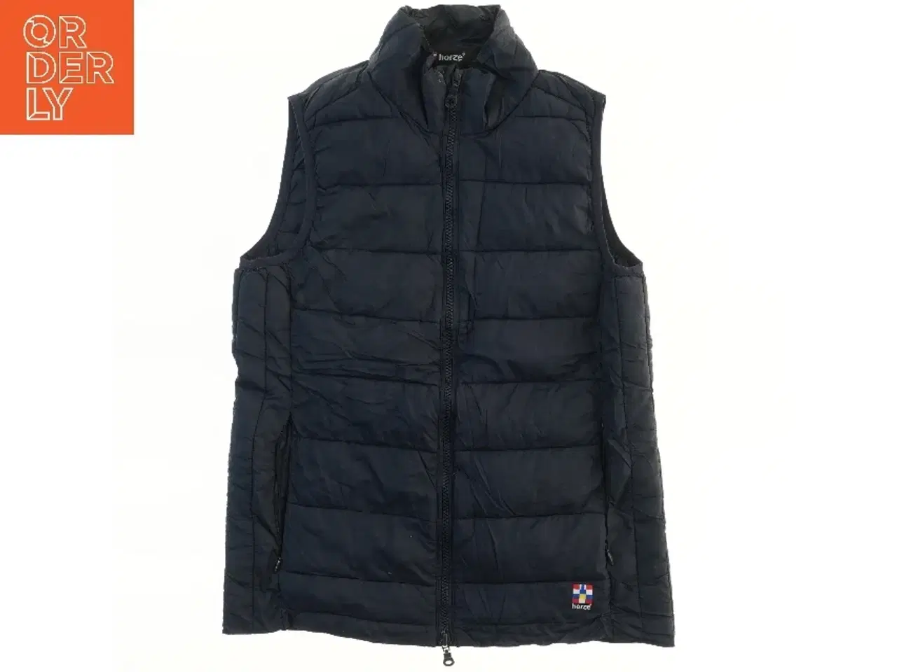 Billede 2 - Mørkeblå quiltet vest fra Horze (str. 158)