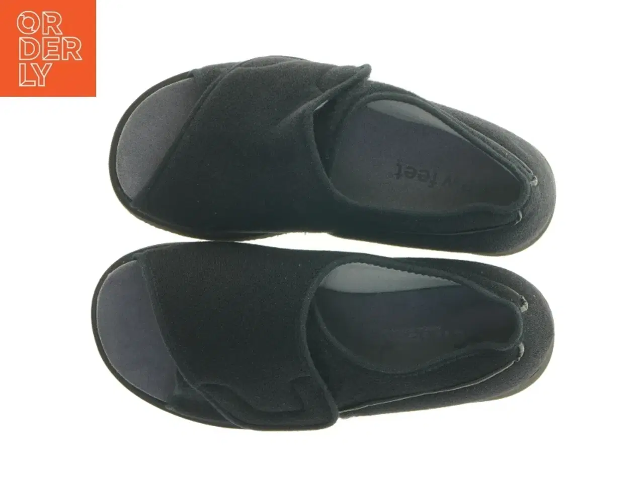 Billede 4 - Sorte hjemmesko fra New feet (str. 41)