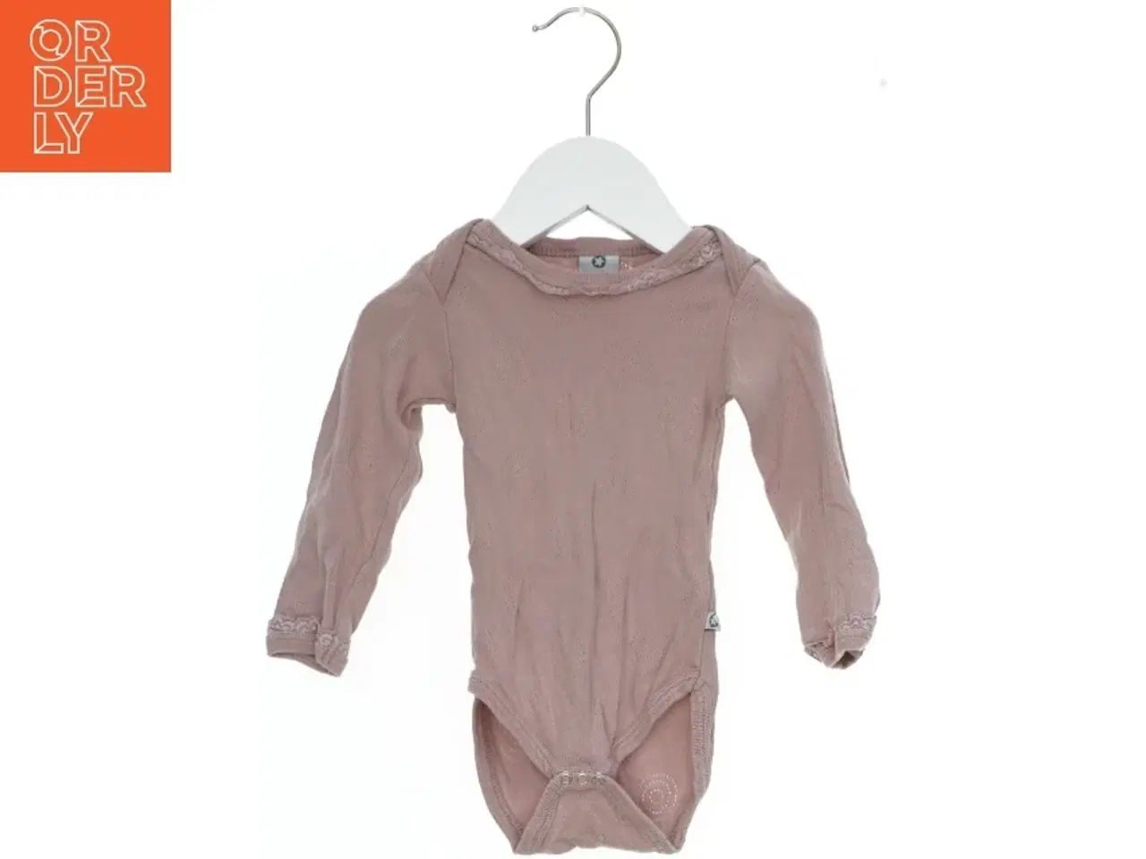 Billede 1 - Langærmet bodystocking til baby fra Smallstuff (str. 80)
