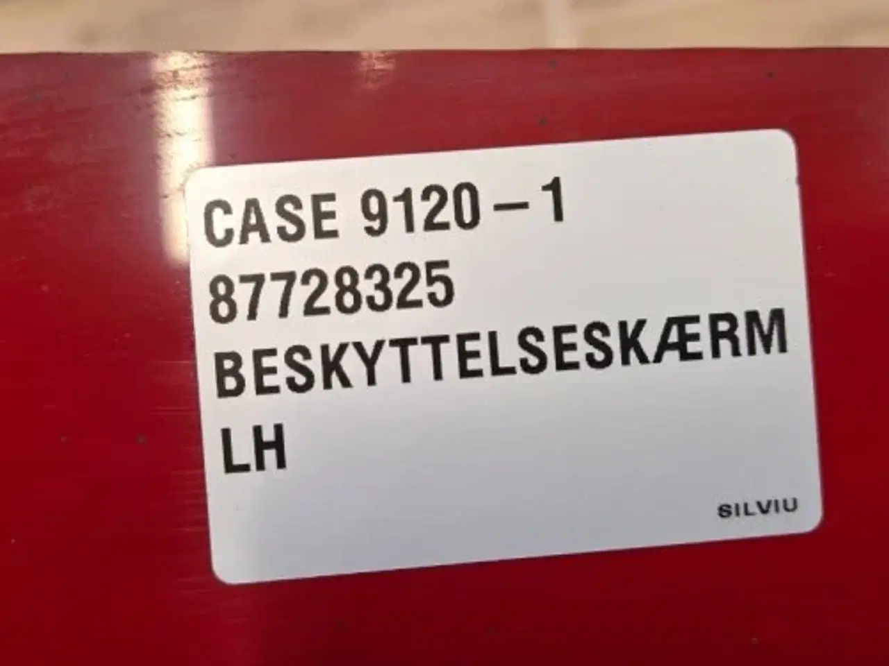 Billede 4 - Case 9120 Beskyttelseskærm L. 87728325