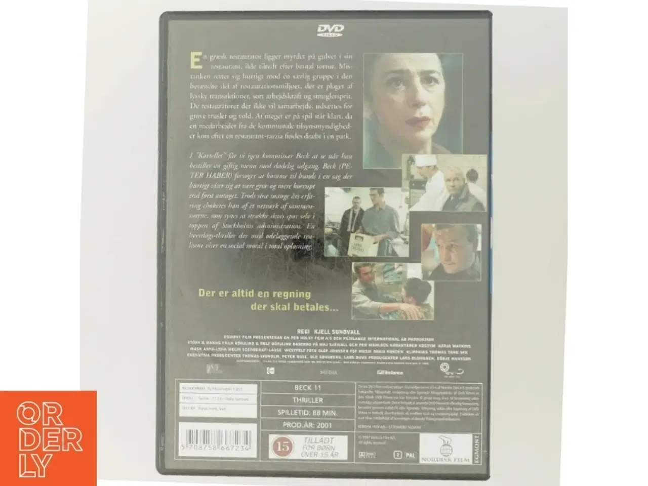 Billede 3 - Beck - Kartellet DVD fra Nordisk Film
