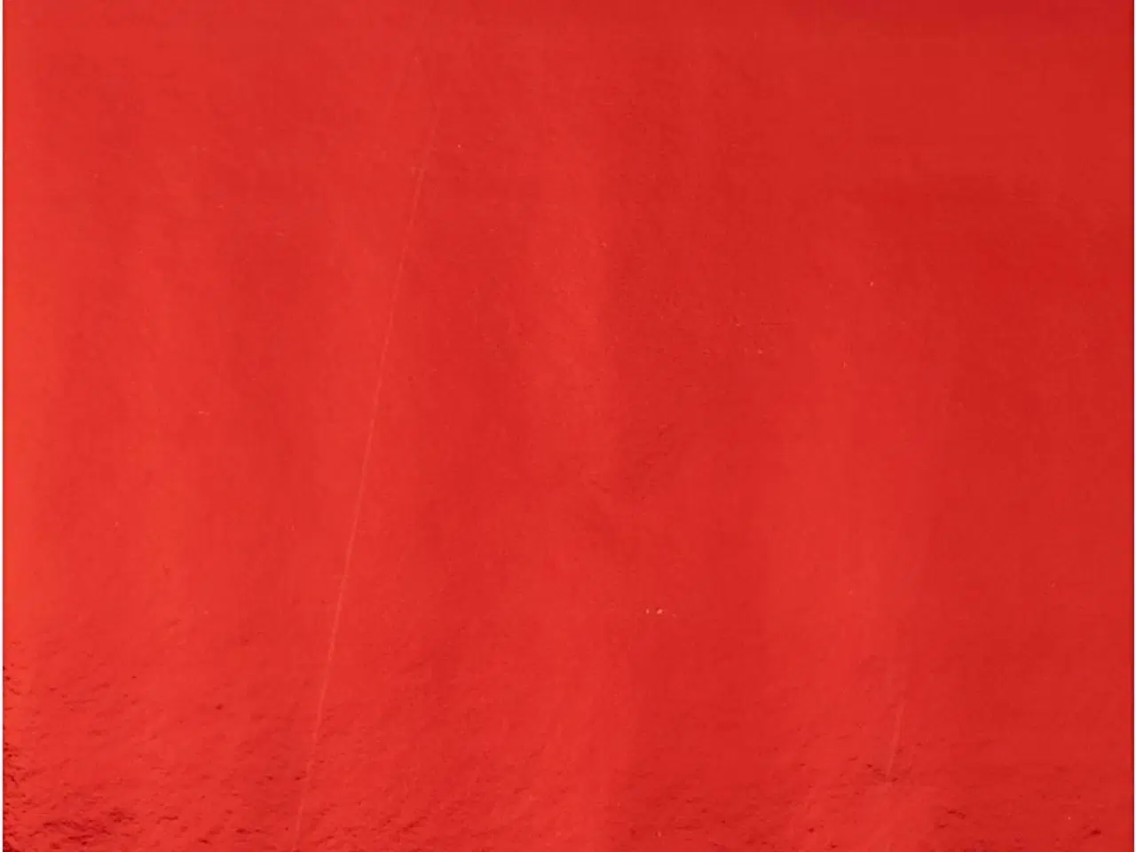 Billede 1 - Metallisk Rødt Gavepapir - 50 cm x 4 m