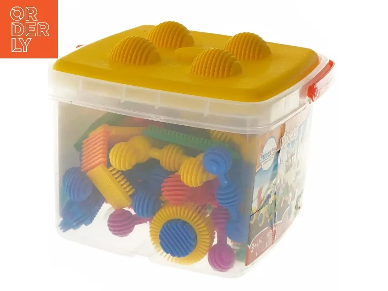 Billede 5 - Byggeklodser i plastik fra Interstar (str. 18x18x15 cm)