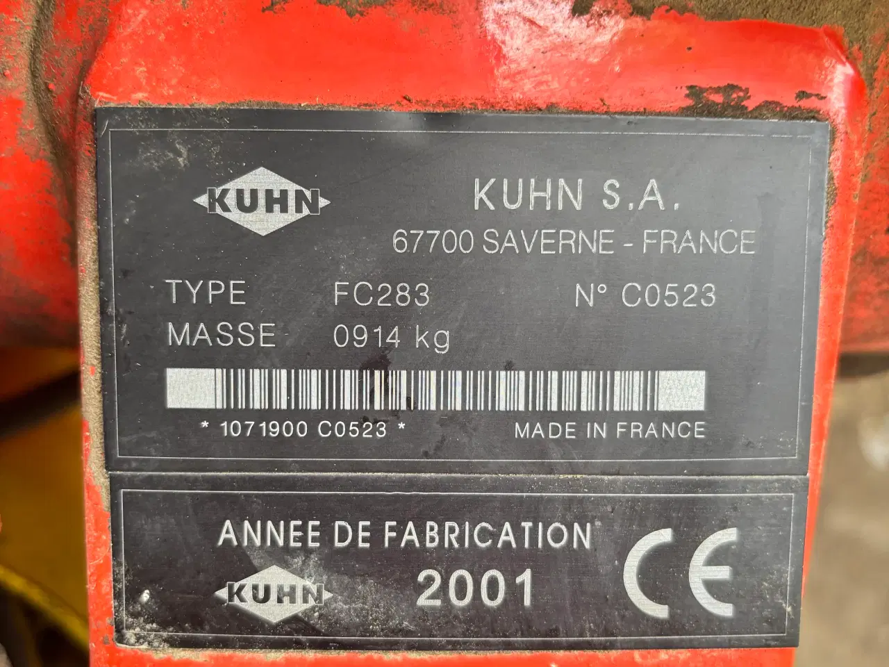Billede 11 - Skårlægger Kuhn fc 283