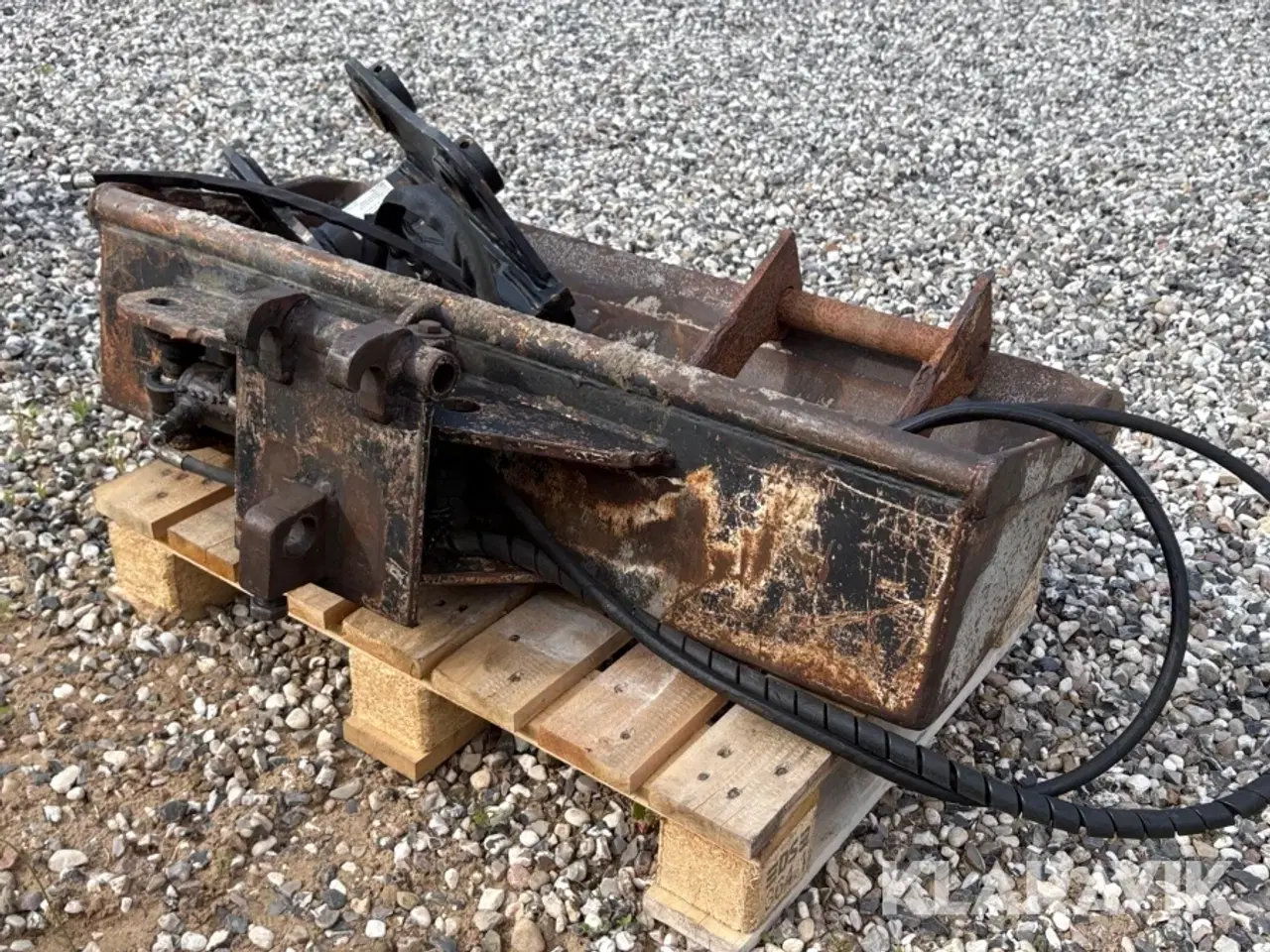 Billede 4 - Kipbar planerskovl og hydrauliskskifte