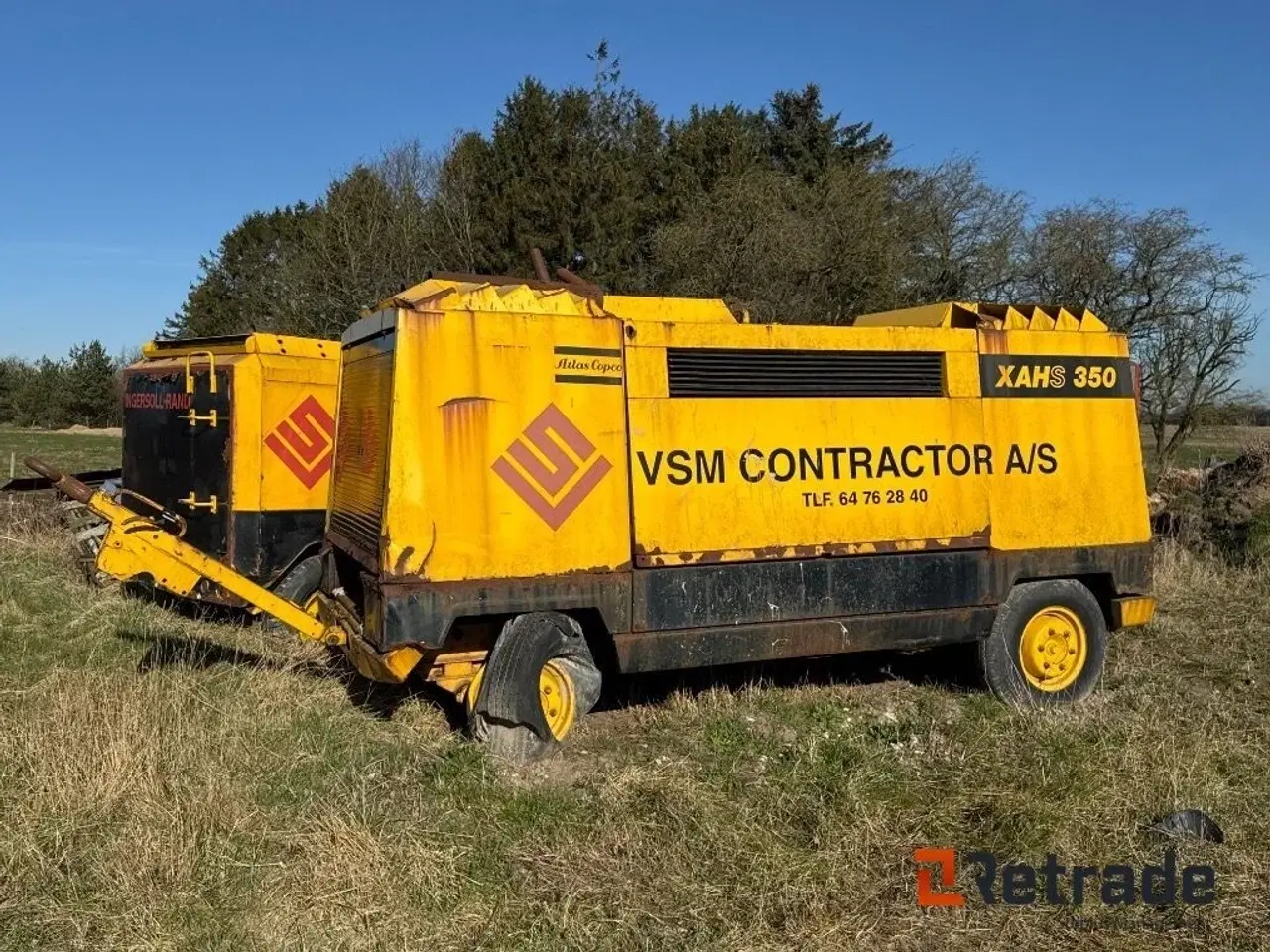 Billede 1 - Atlas Copco XAH S350 DD Højtryks kompressor
