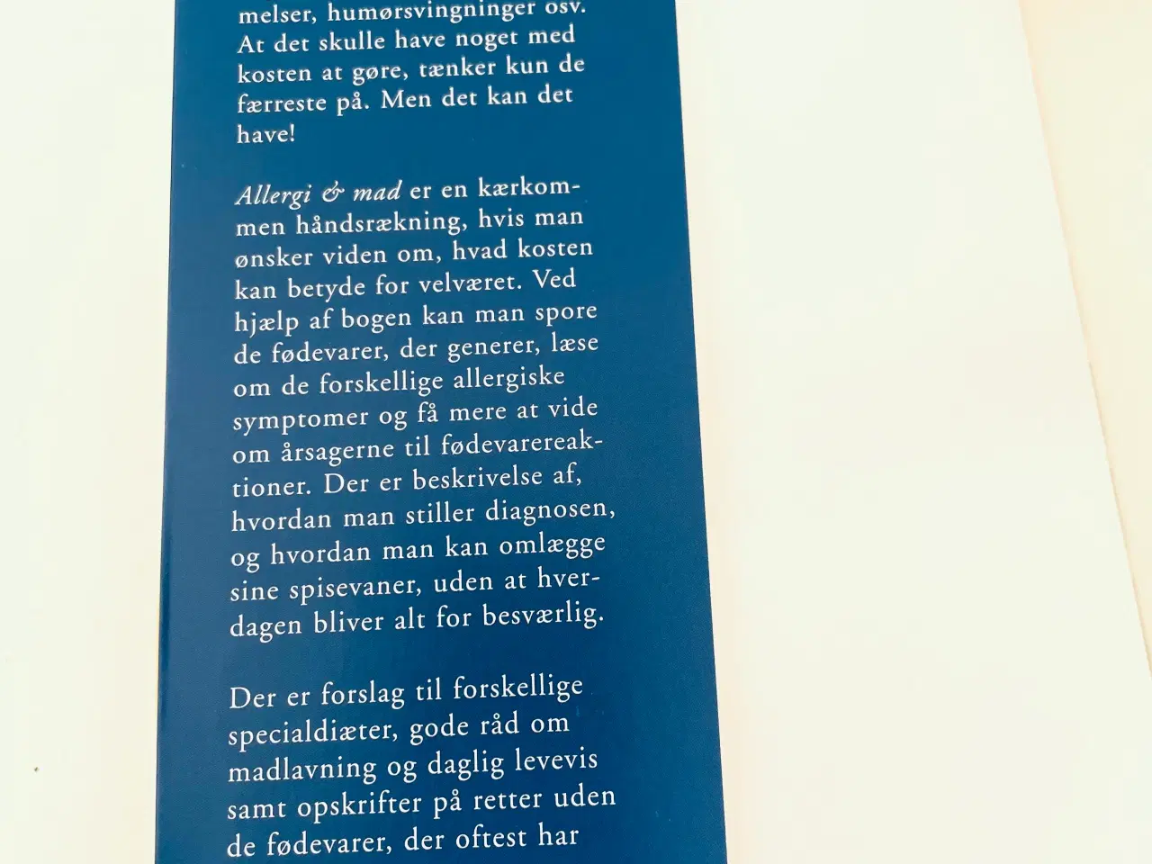 Billede 7 - Allergi og mad - og hvad gør man så.  