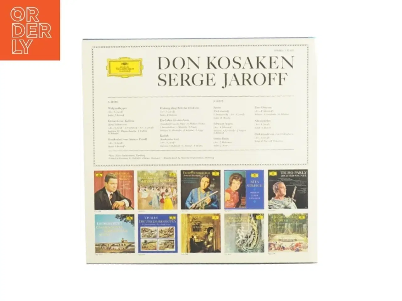 Billede 2 - Don Kosaken Serge Jaroff Vinylplade