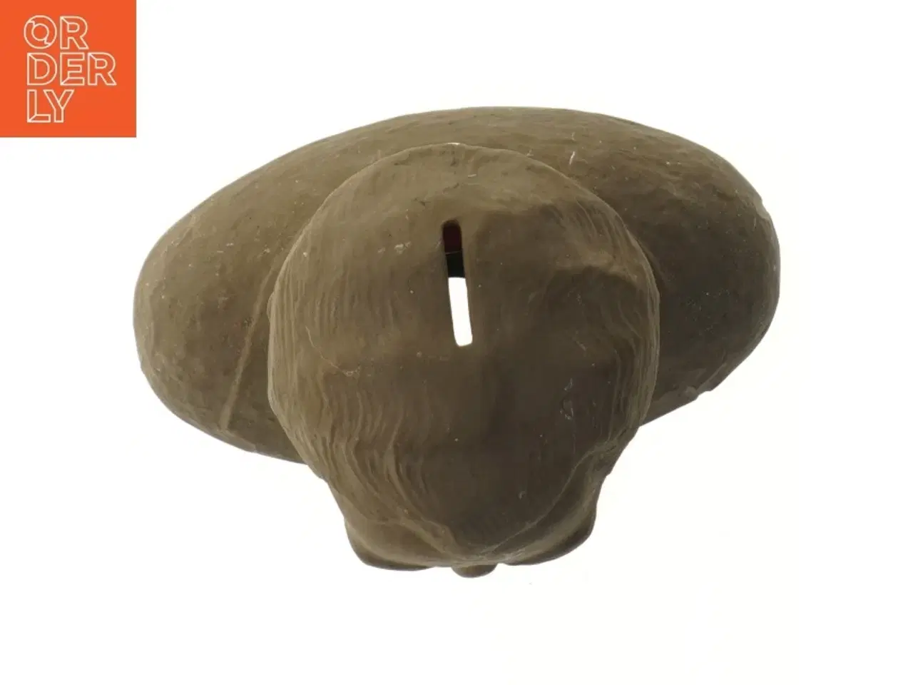 Billede 4 - Sparbøsse i form af hoved fra Bikuben (str. 18x21 cm)