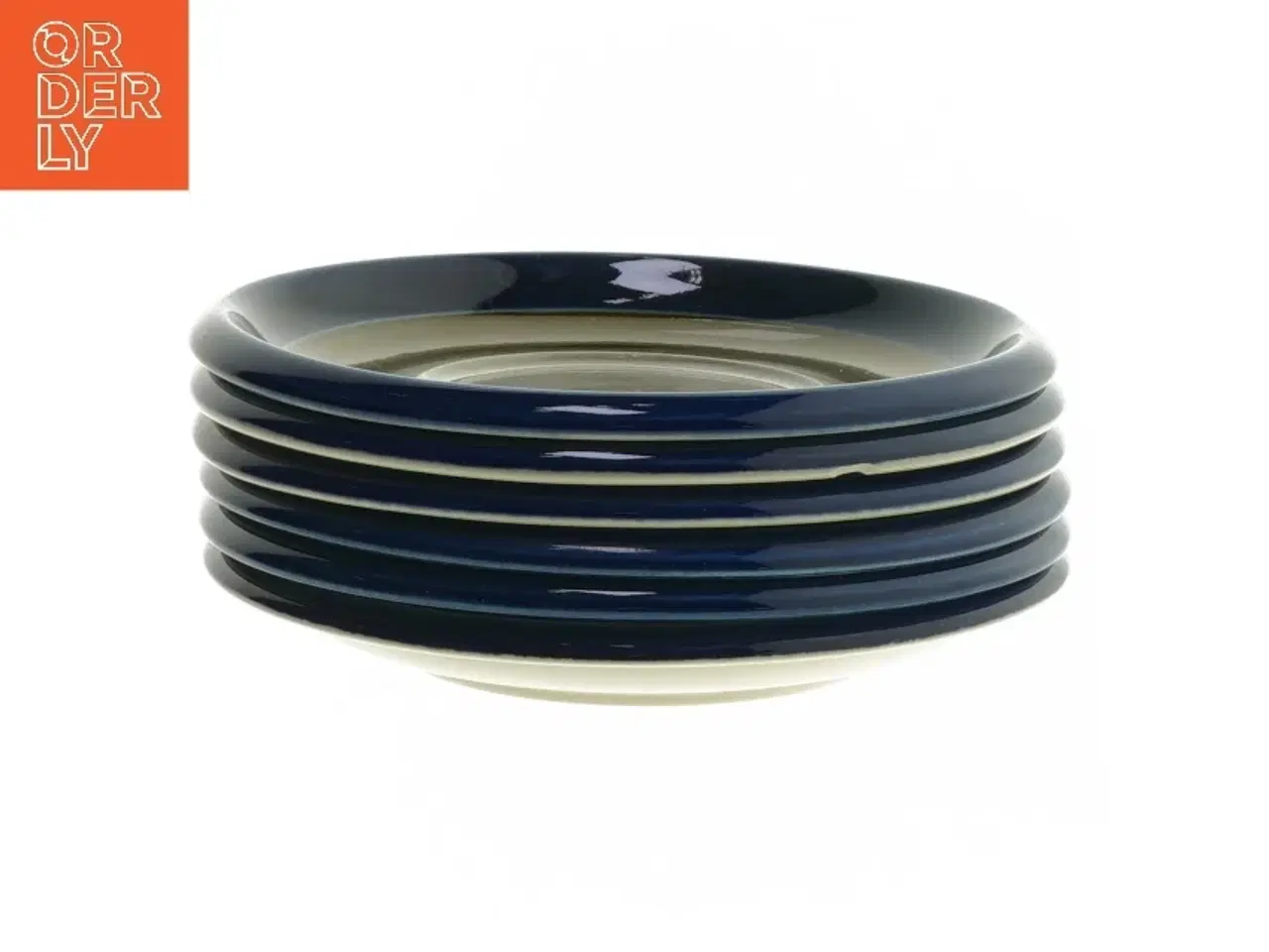 Billede 1 - Stentøjs tallerkner fra Rrstrand (str. Ø. 14 cm. 6 styk)