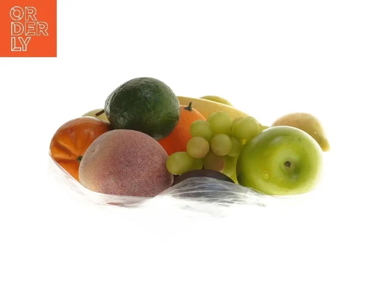 Billede 2 - Dekorativ frugt i plast (str. 3-12 cm)