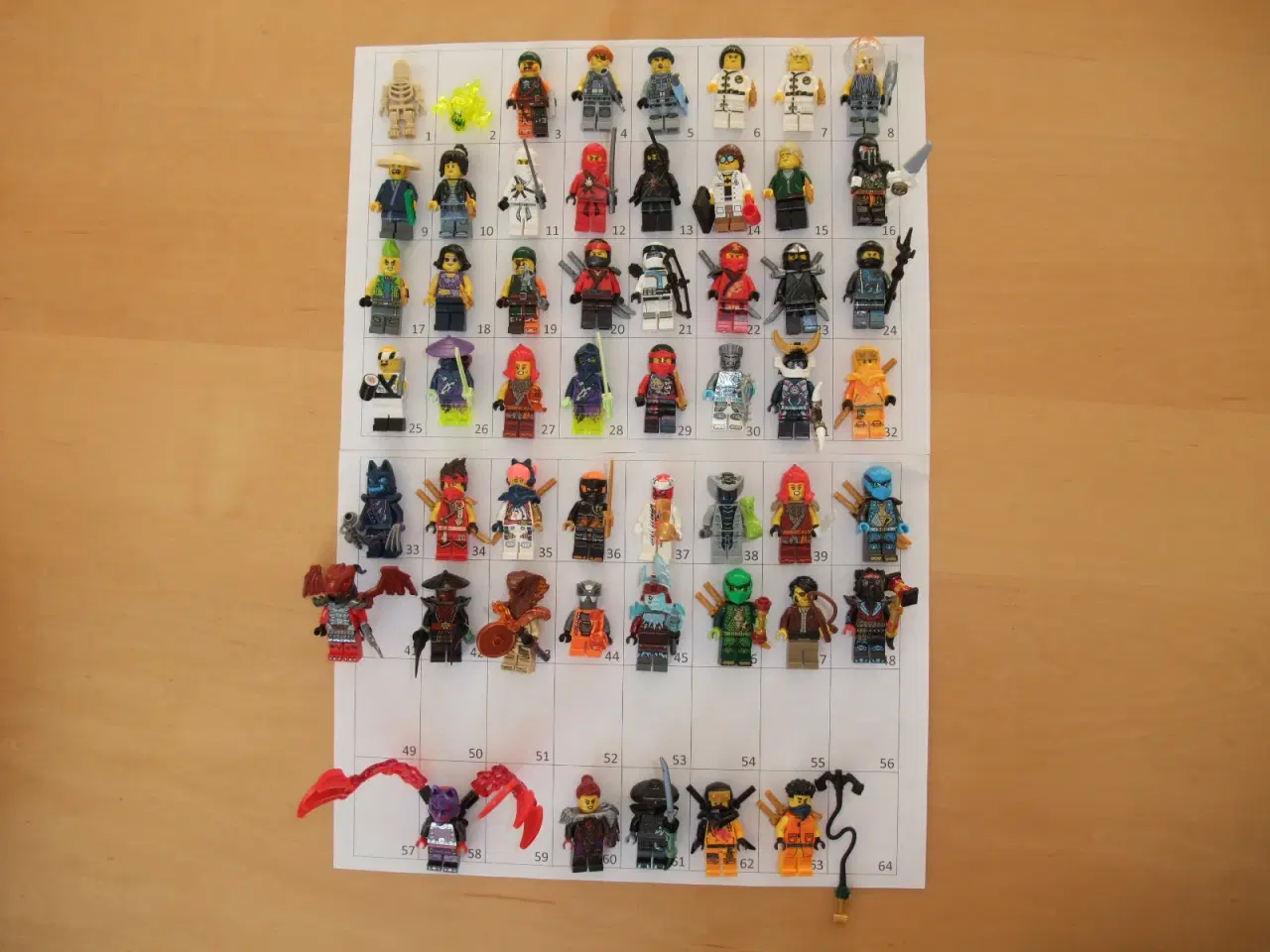 Billede 1 - Lego Ninjago Figurer 