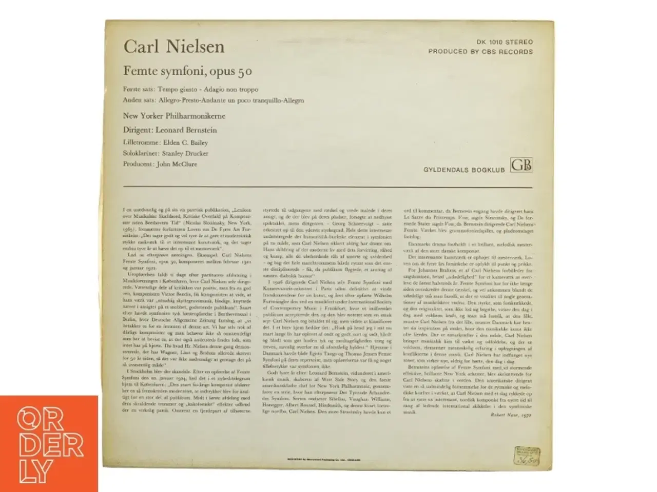 Billede 2 - Carl Nielsen Symfoni nr. 5 (LP)