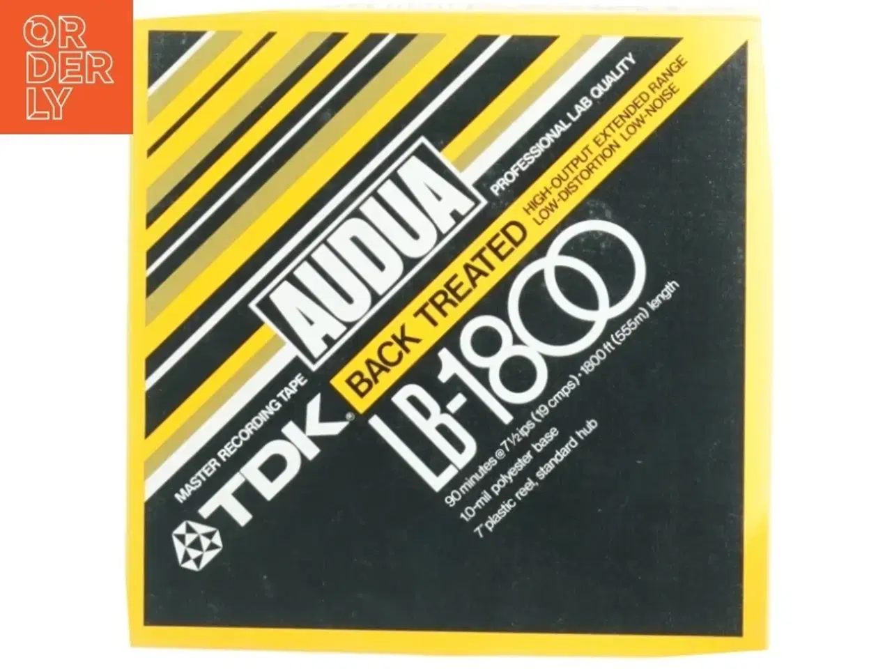 Billede 1 - TDK Audua LB-1800 Master Båndoptagerbånd (str. 28x28 x 2 cm)