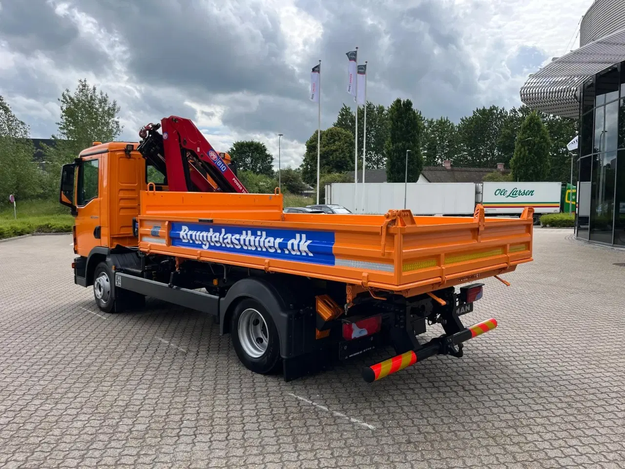 Billede 2 - MAN TGL 8.220, Tip-kran