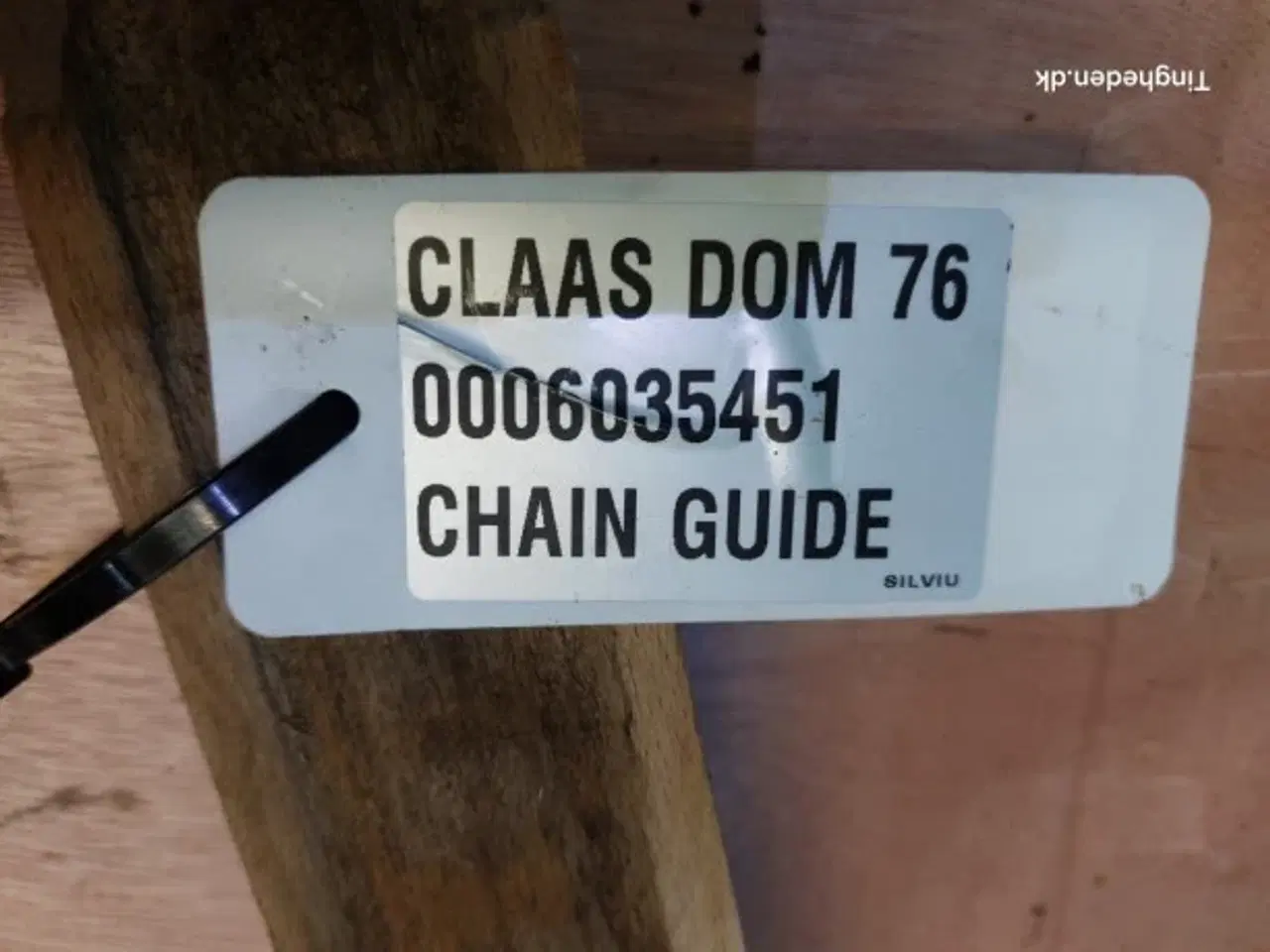 Billede 2 - Claas Dominator 76 Kæde Guide 0006035451