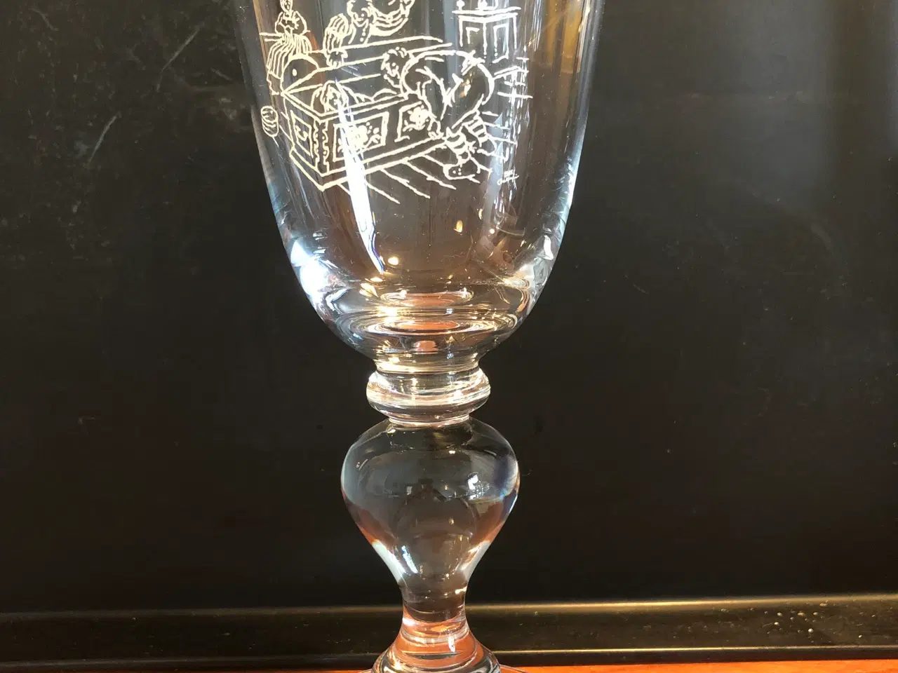 Billede 7 - Holmegård H.C.Andersen ølglas