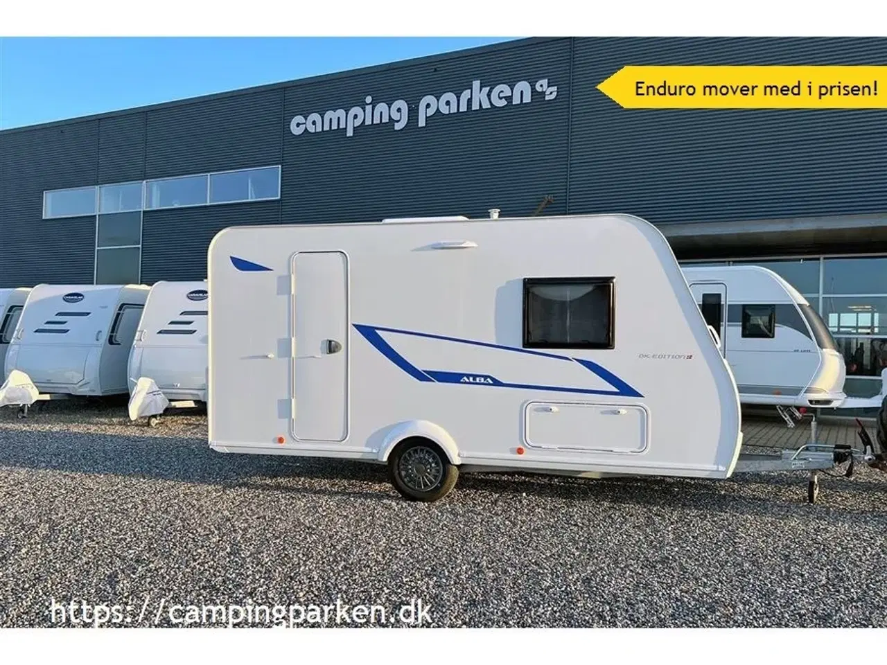 Billede 1 - 2024 - Caravelair ALBA 400 ARTIC   Lille, let rejsevogn med mover og meget udstyr - til elbilen eller den mindre bil