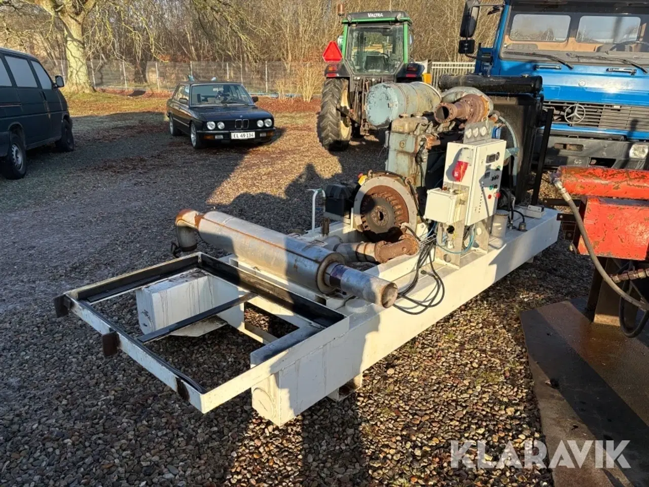 Billede 1 - 6-cylinderet motorstand Scania