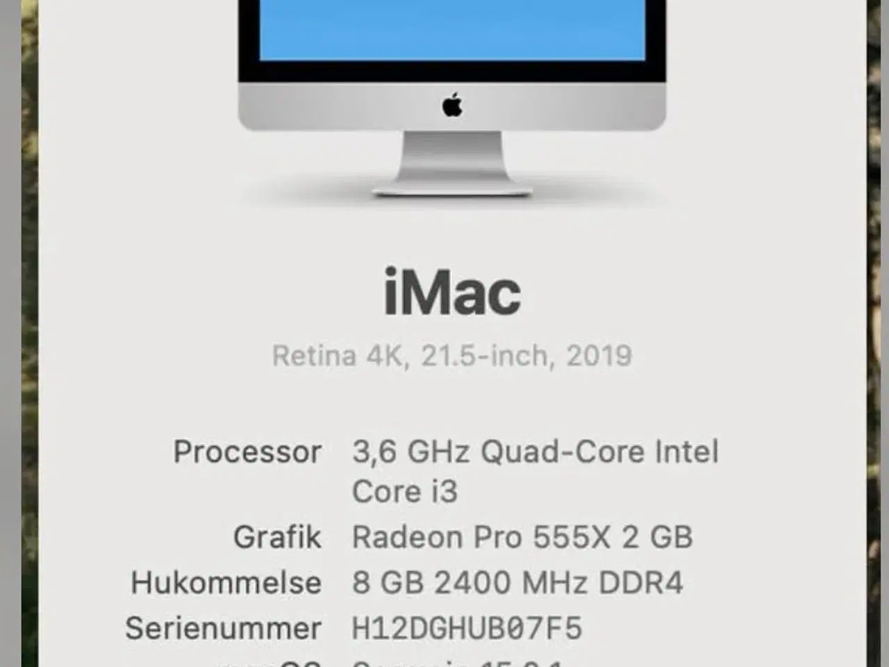 Billede 4 - Apple iMac 2019 1TB HD