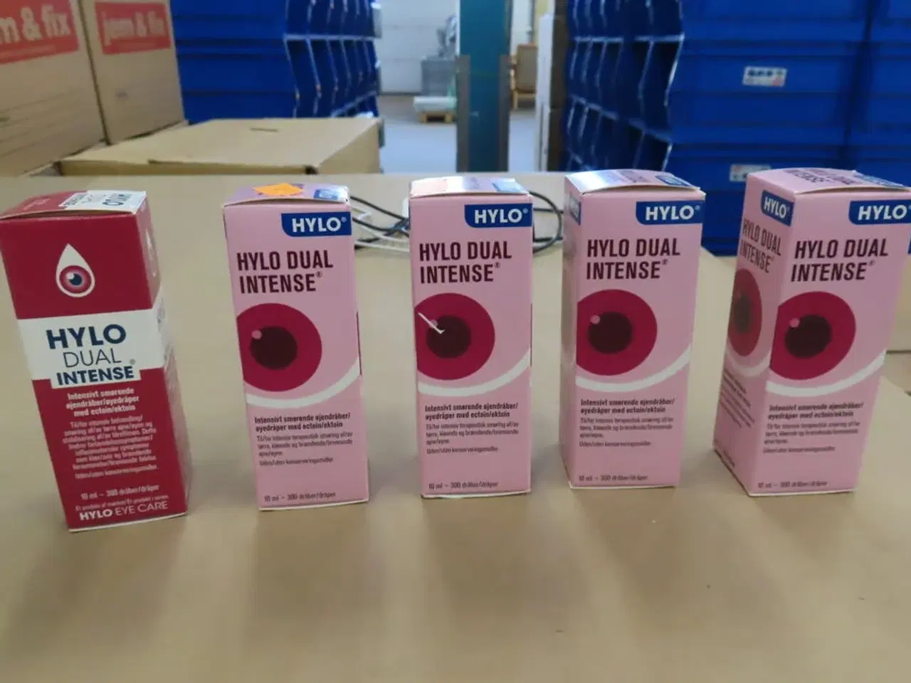 Billede 1 - 5 stk. Øjendråber HYLO