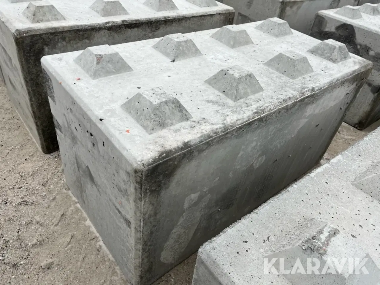 Billede 6 - Betonblokke / siloklodser 25 styk -