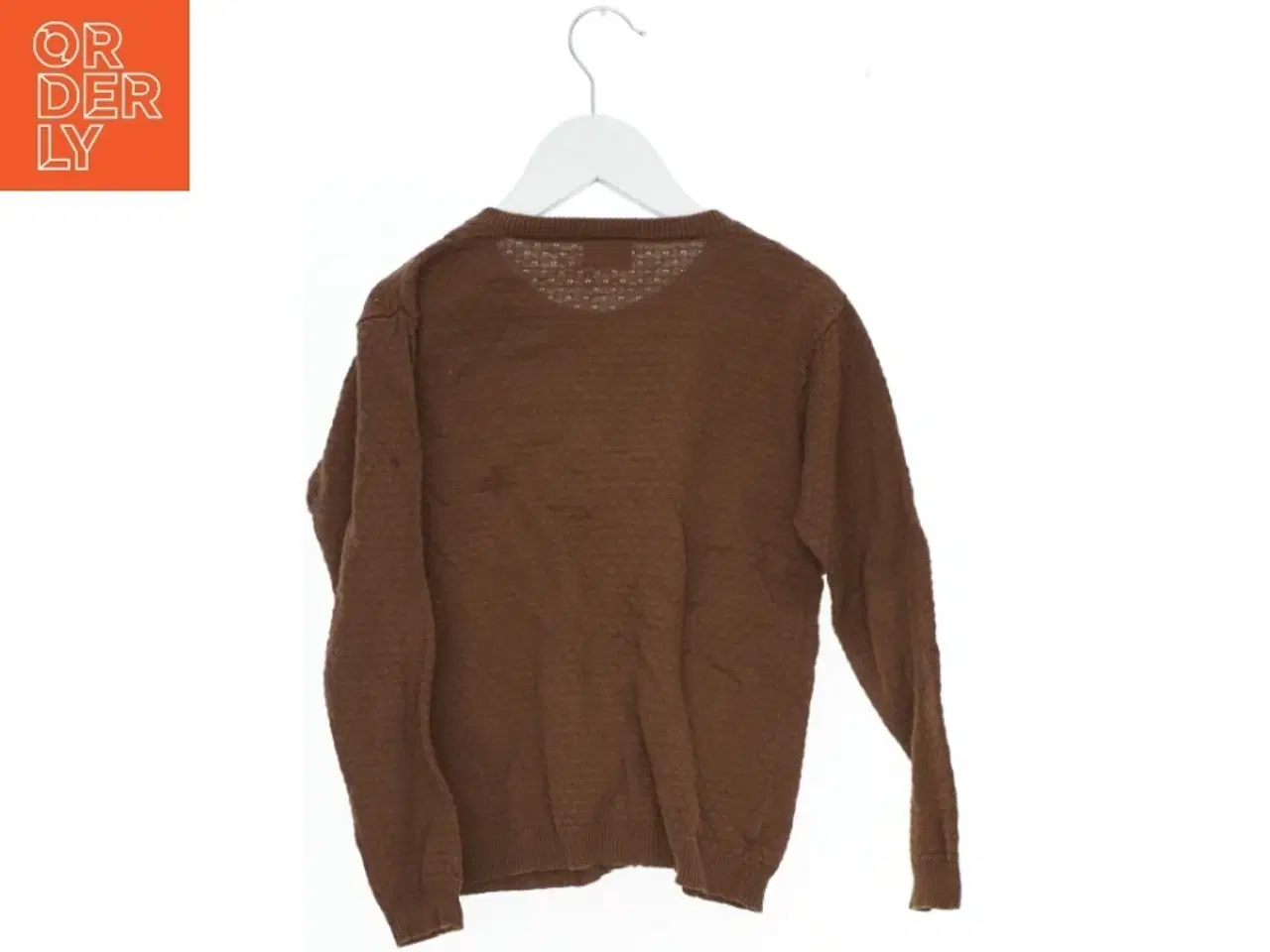 Billede 2 - Brun cardigan til børn fra Friends (str. 122)