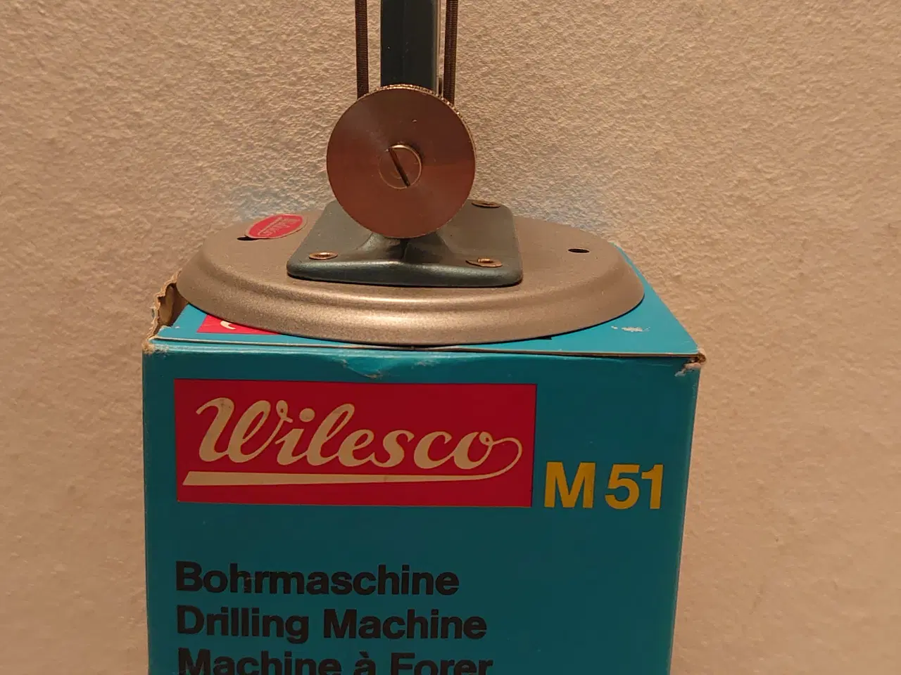 Billede 2 - Wilesco boremaskine M51 til dampmaskine incl.kasse