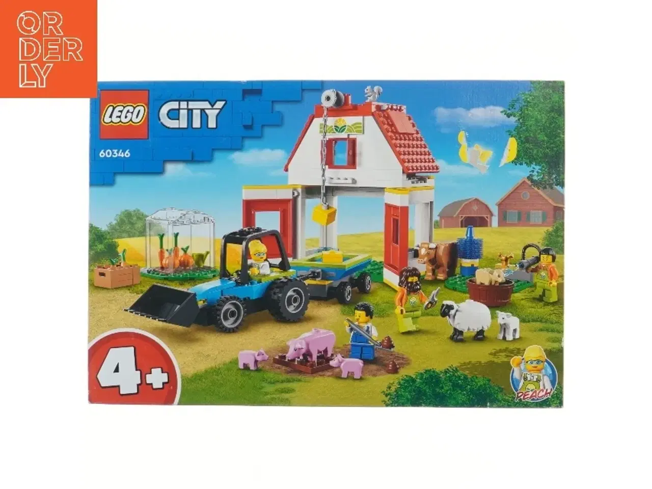 Billede 1 - LEGO City gårdsæt fra Lego (str. 38x26 cm) 60346
