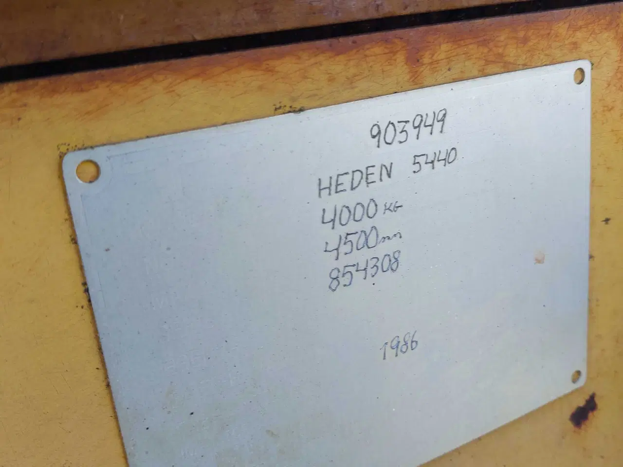 Billede 17 - Heden Gaffeltruck