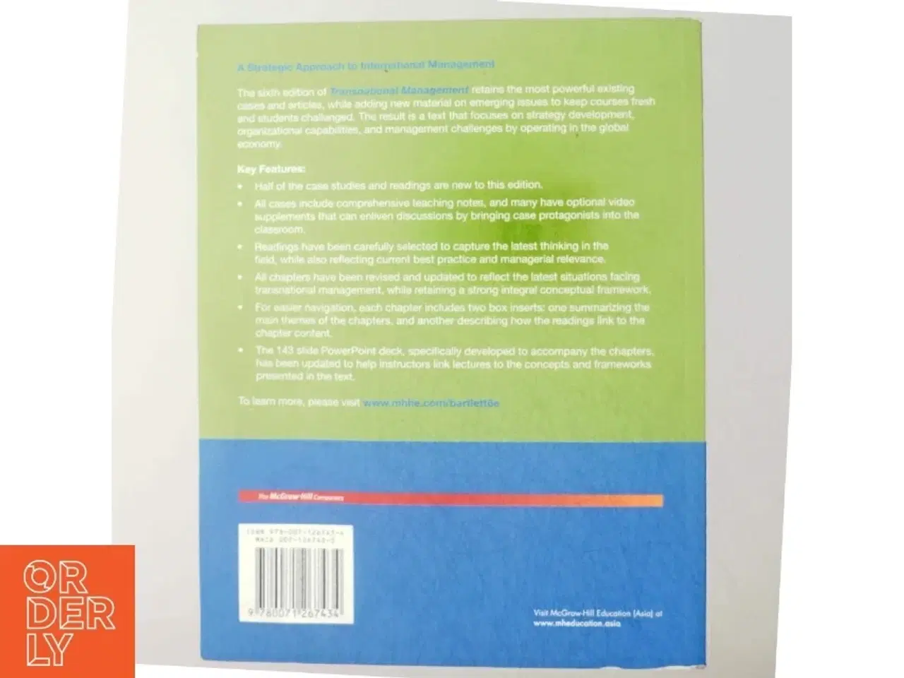 Billede 3 - Transnational management : text, cases, and readings in cross-border management af Christopher A. Bartlett (1943-) (Bog)