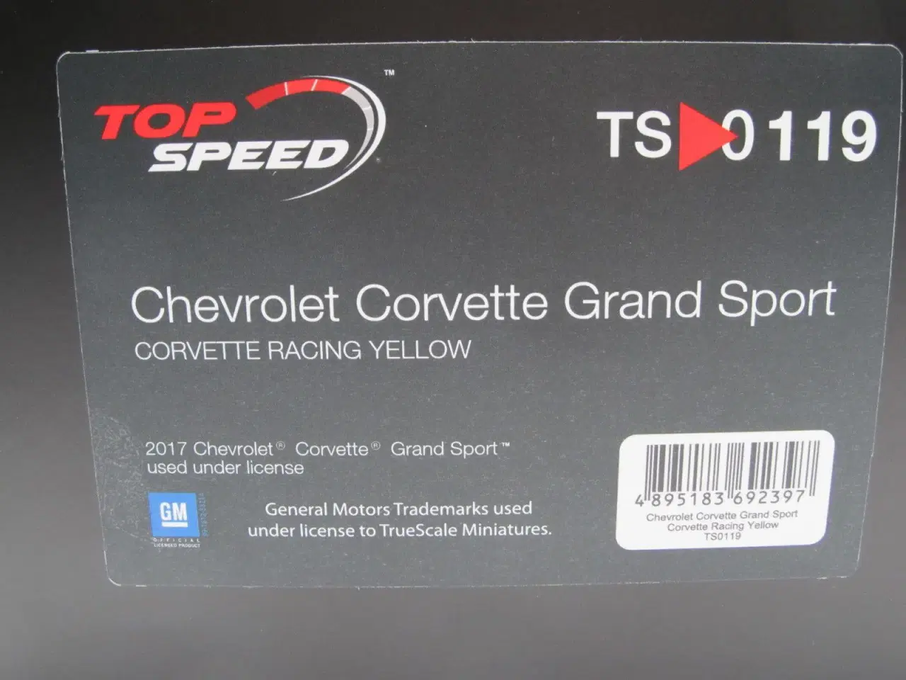 Billede 11 - 2017 Chevrolet Corvette Grand Sport TSM - 1:18