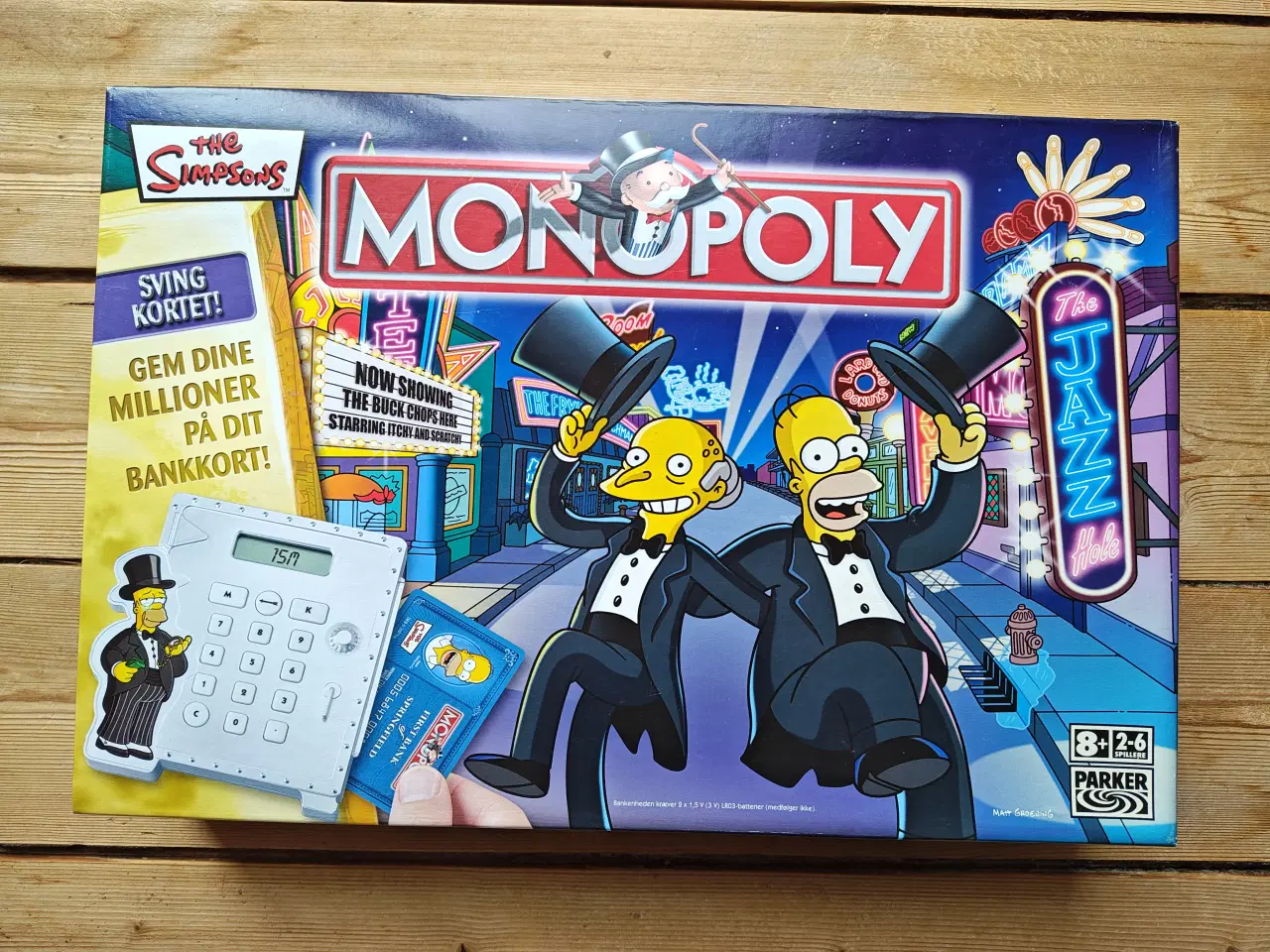 Billede 1 - Monopoly The Simpsons Brætspil Elektronisk Bank