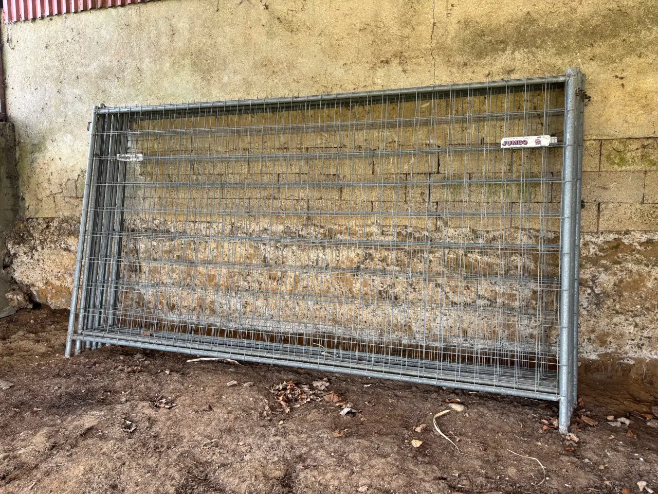 Billede 1 - Byggeplads hegn