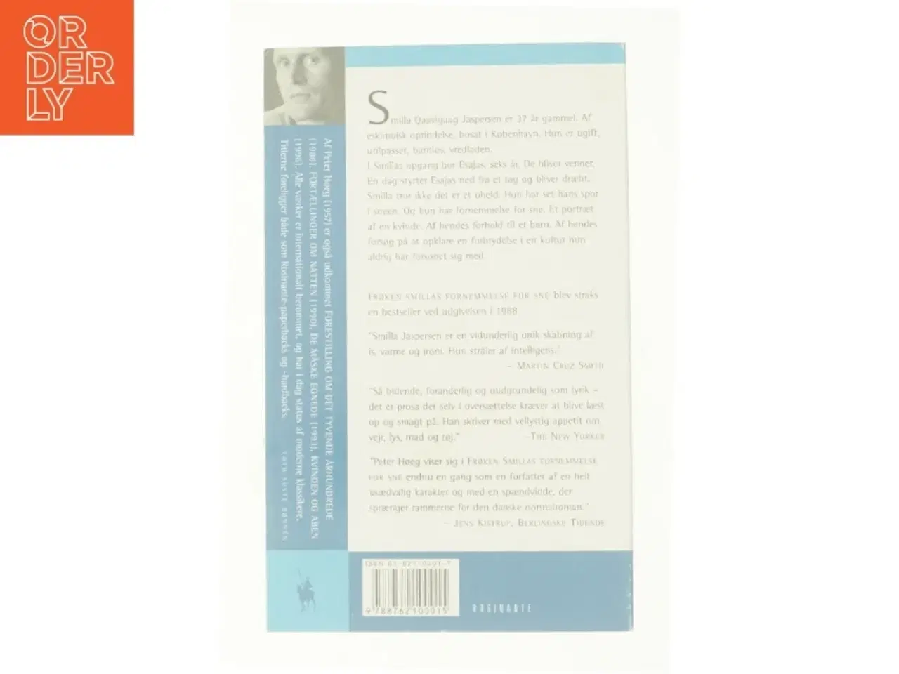 Billede 2 - Frøken Smillas fornemmelse for sne af Peter Høeg (f. 1957-05-17) (Bog)