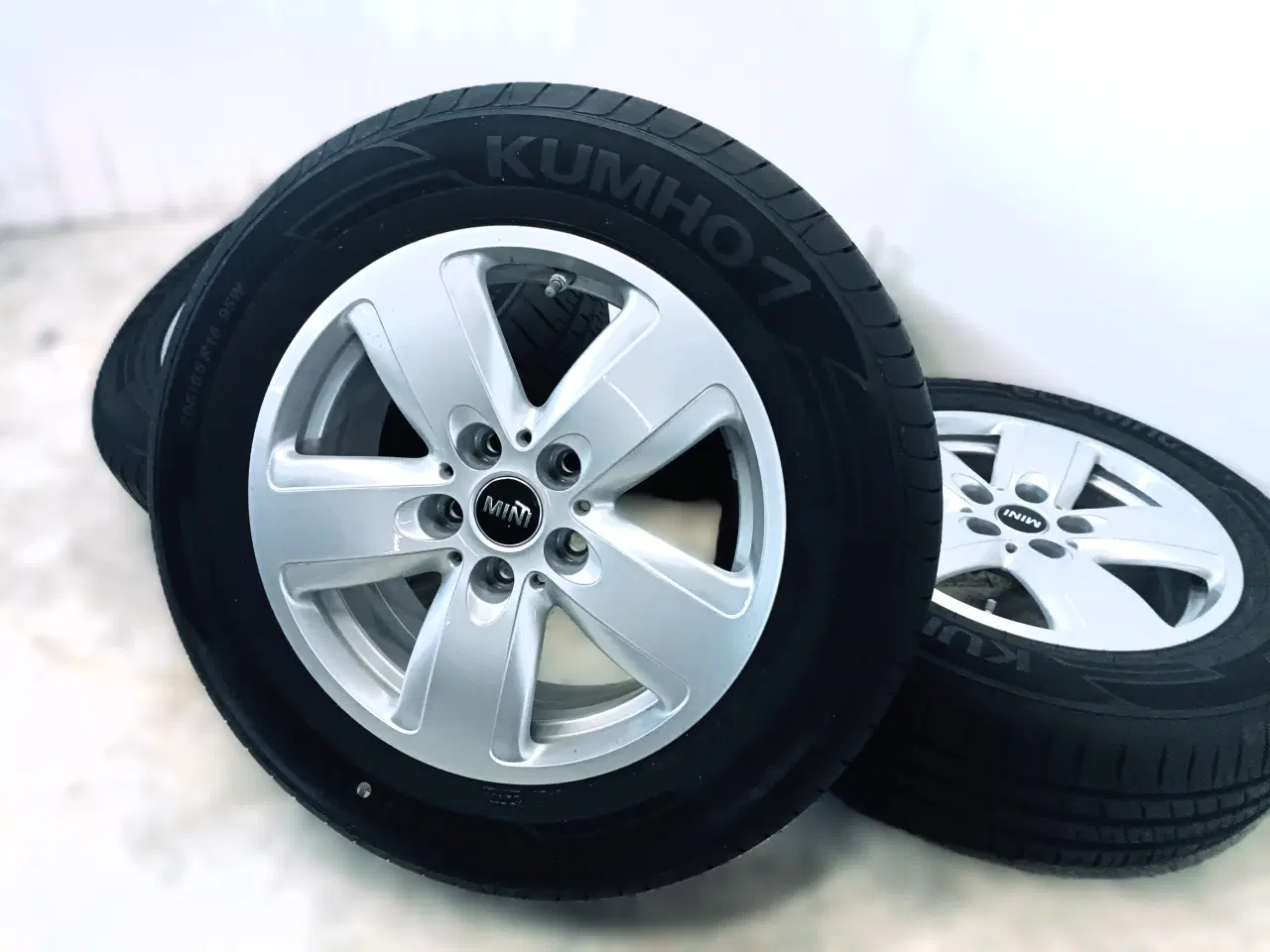 Billede 6 - 5x112 16" ET41 nav 66,6ø MINI sommersæt inkl. TPMS