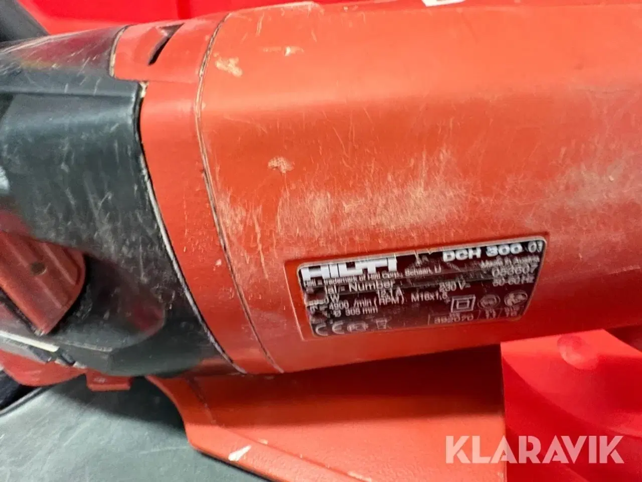 Billede 8 - Kapsav / betonsav Hilti DCH 300