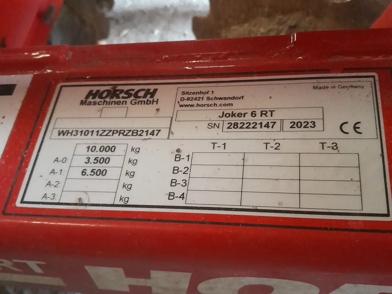 Billede 4 - horsch joker 6 rt
