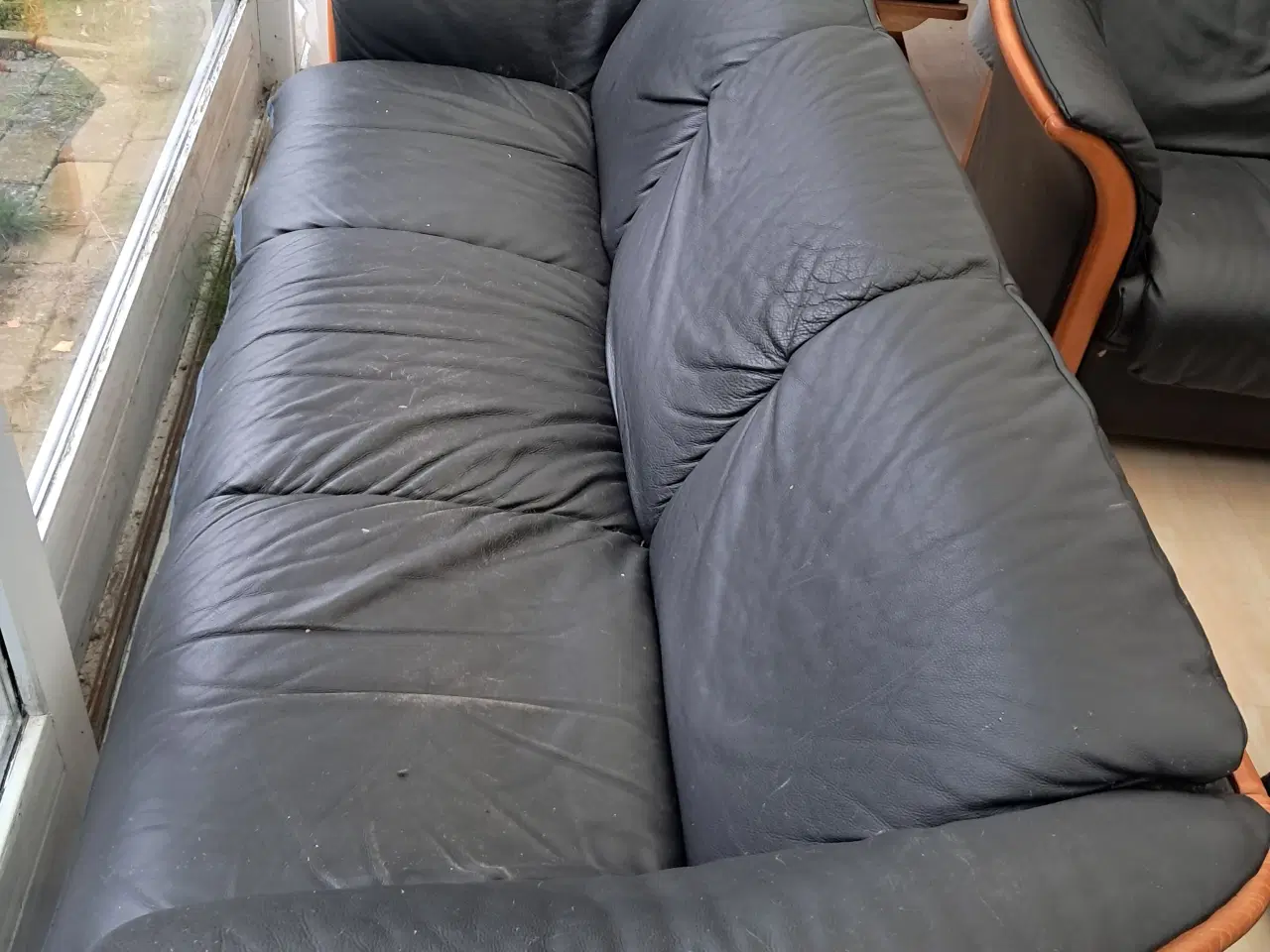 Billede 2 - 2 og 3 personer Lædersofaer