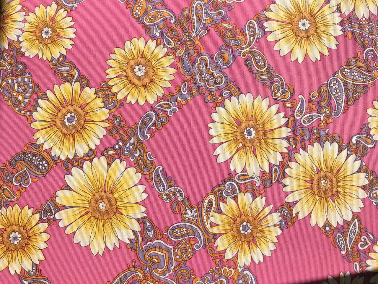 Billede 1 - Vintage Tapet - skønt paisley/blomstret motiv